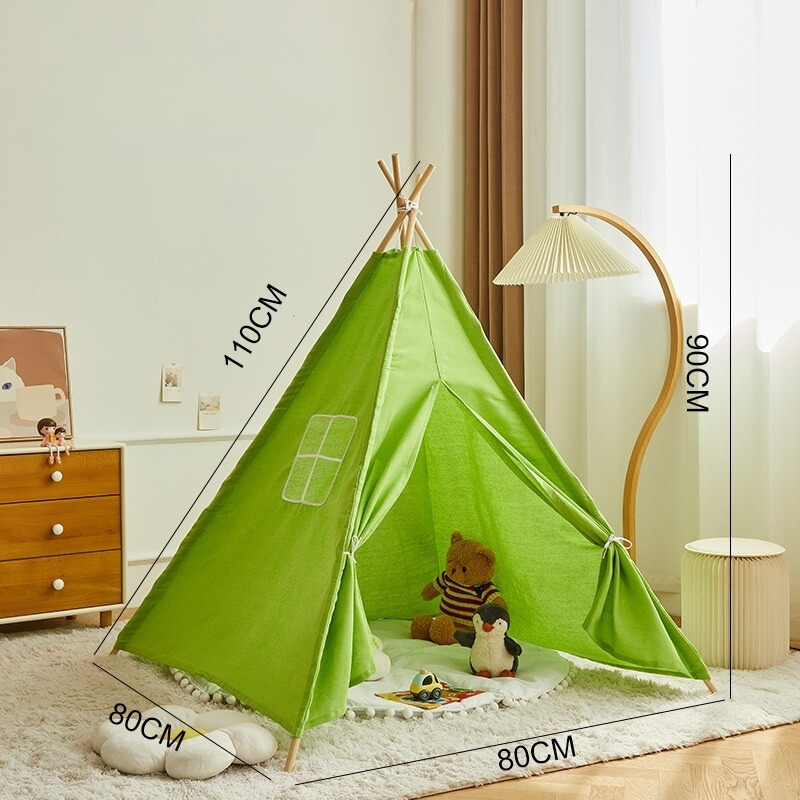 Teepee Play Tent for Kids - Stylish and Durable Tent with Whimsical Designs, Perfect for Indoor and Outdoor Play, Encourages Imaginative Adventures