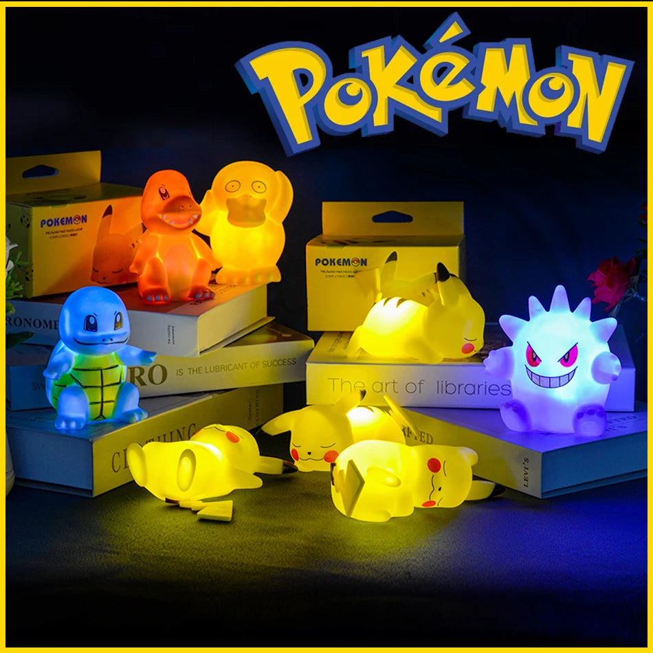 PokémonGlow night light with soft LED glow, perfect for kids' rooms.