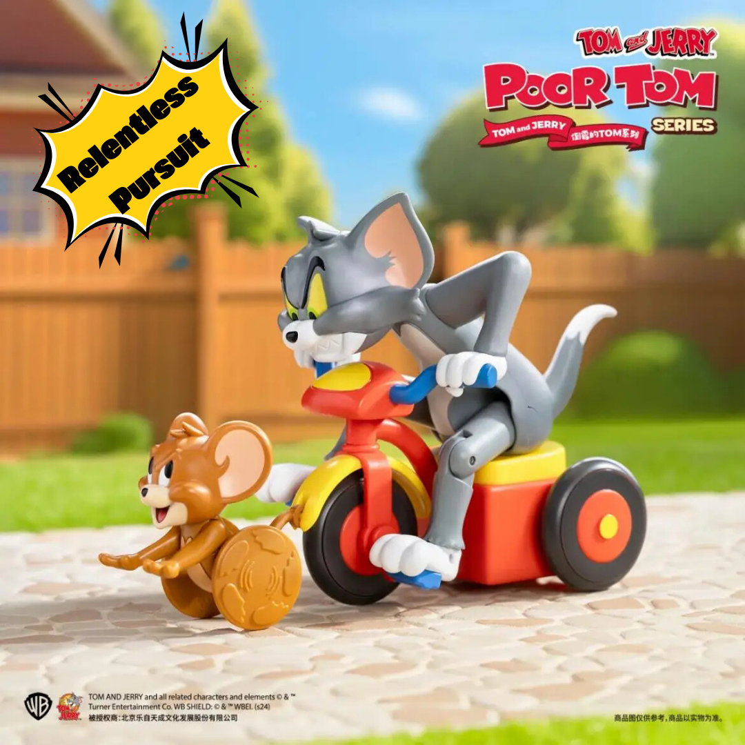 Tom and Jerry collectible action figures - Interactive toys featuring classic cartoon characters in high-quality, vibrant designs. Ideal for kids, collectors, and gift ideas.