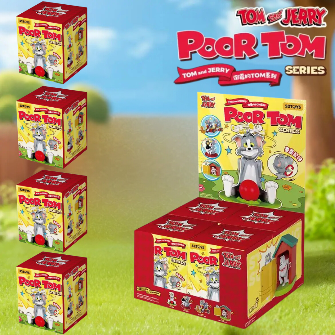 Tom and Jerry collectible action figures - Interactive toys featuring classic cartoon characters in high-quality, vibrant designs. Ideal for kids, collectors, and gift ideas.