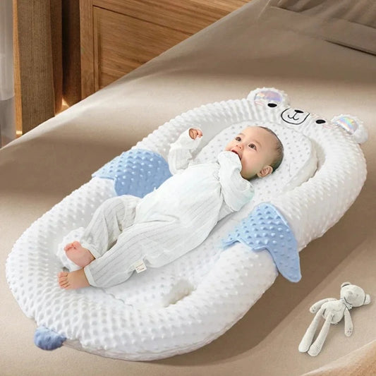 Cozy Nest Baby Bed in Cute Bear design – Portable, Innovative Design for Newborns