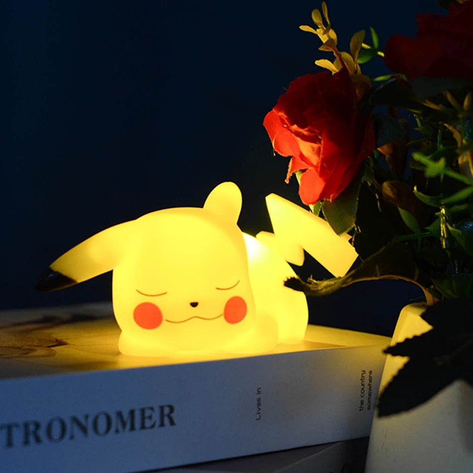 PokémonGlow night light with soft LED glow, perfect for kids' rooms.