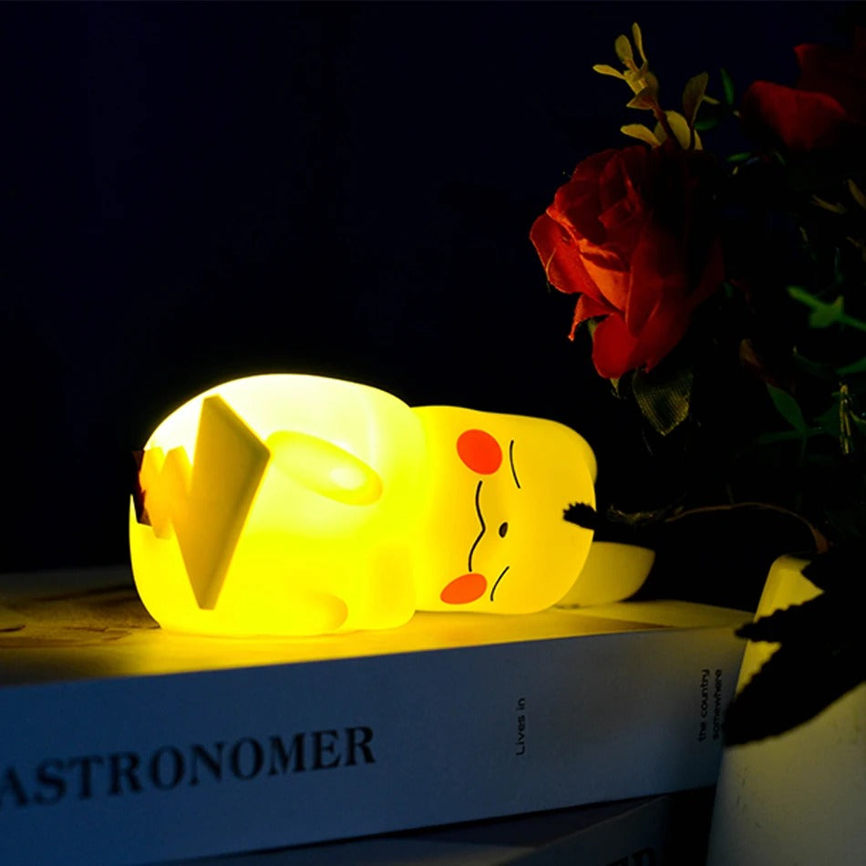 PokémonGlow night light with soft LED glow, perfect for kids' rooms.